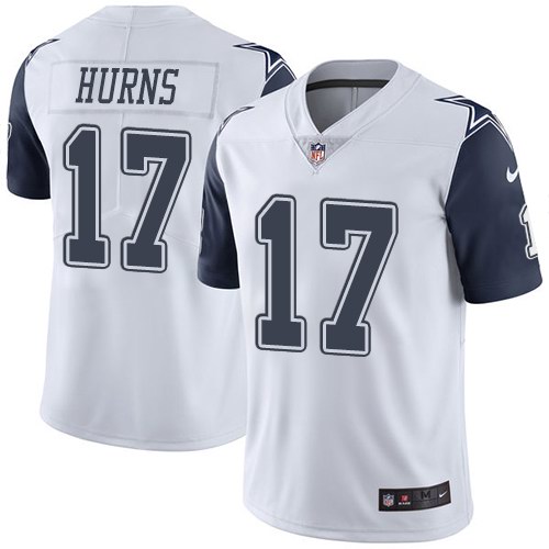 Nike Men & Women & Youth Cowboys 17 Allen Hurns White Color Rush Limited Jersey,We sell and wholesale Nike Men & Women & Youth Cowboys 17 Allen Hurns White Color Rush Limited Jersey on line form chian!